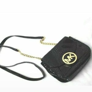 Michael Kors Snakeskin Faux leather crossbody bag